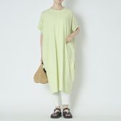 TANG./空紡糸天竺ワンピース